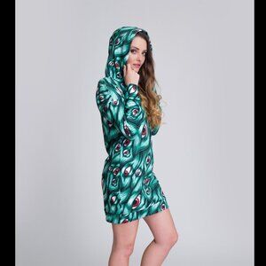 badinka I see you green hoodie